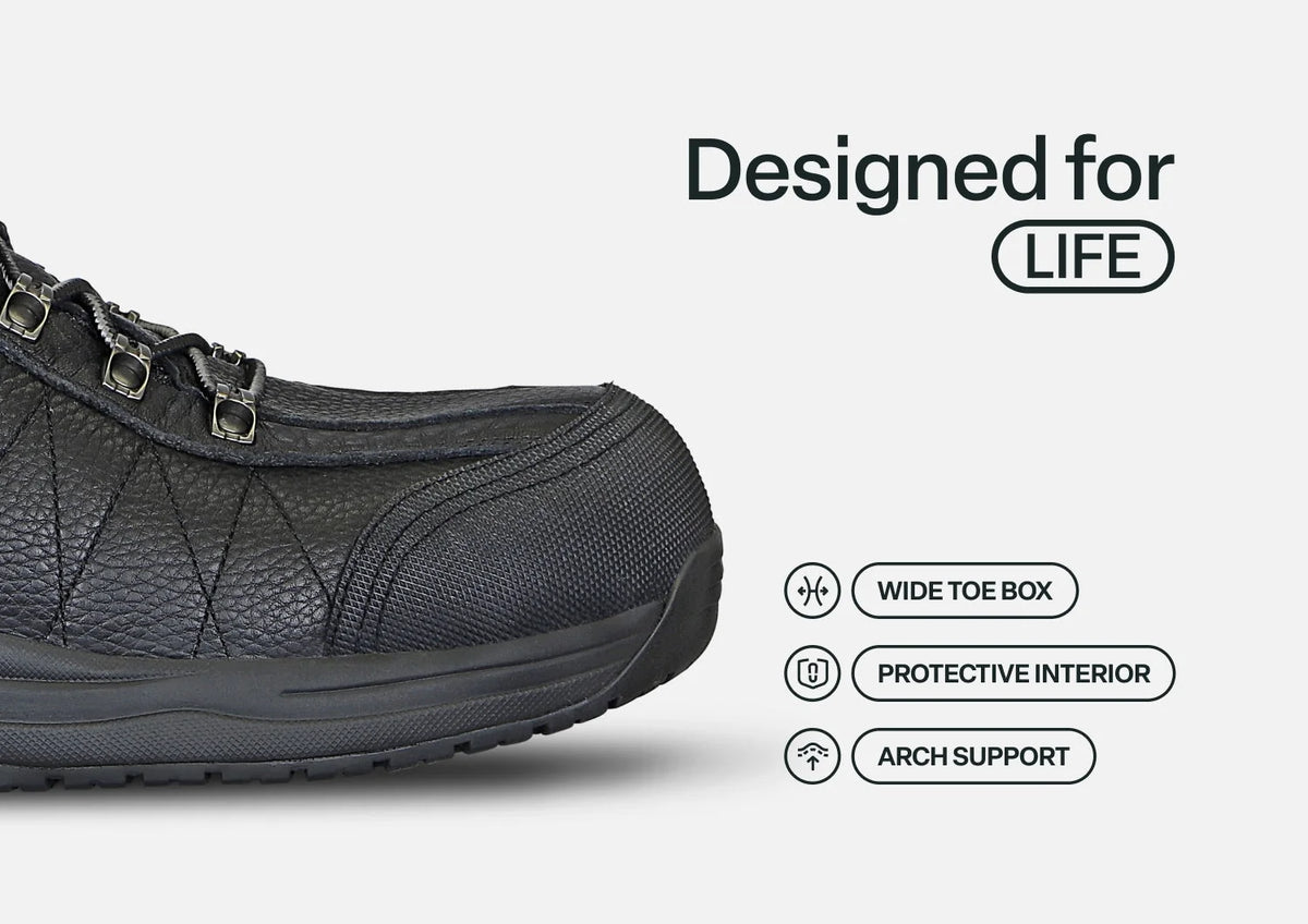 Basalt Work Shoes - Black
