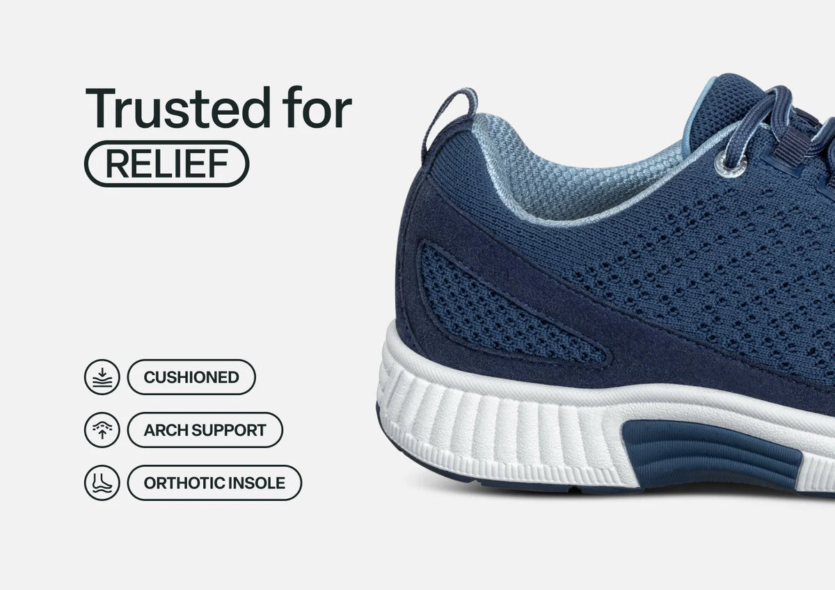 Coral - Navy/Light Blue