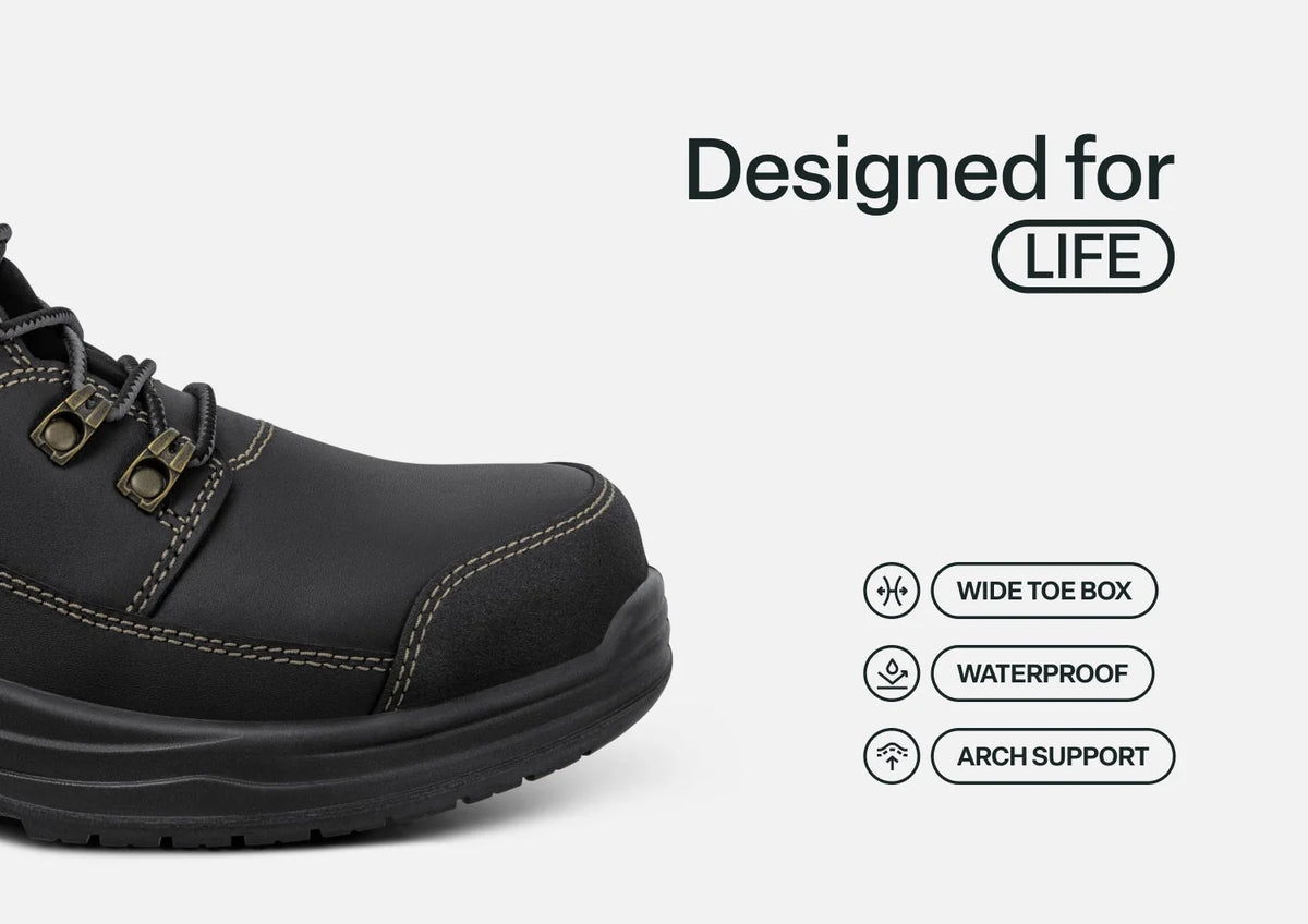 Quartz Hands-Free Work Boots - Black