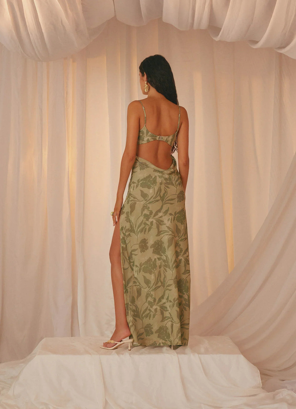 Alouette Maxi Dress - Jade Fern