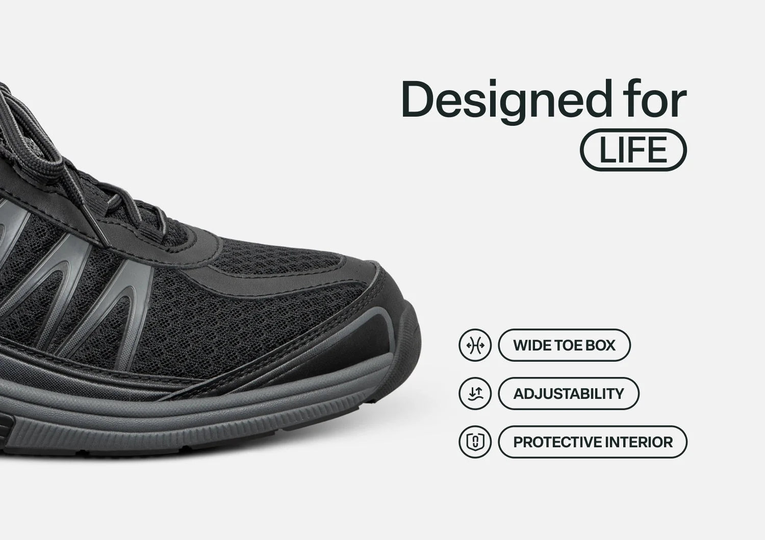 Sprint Tie-Less - Black