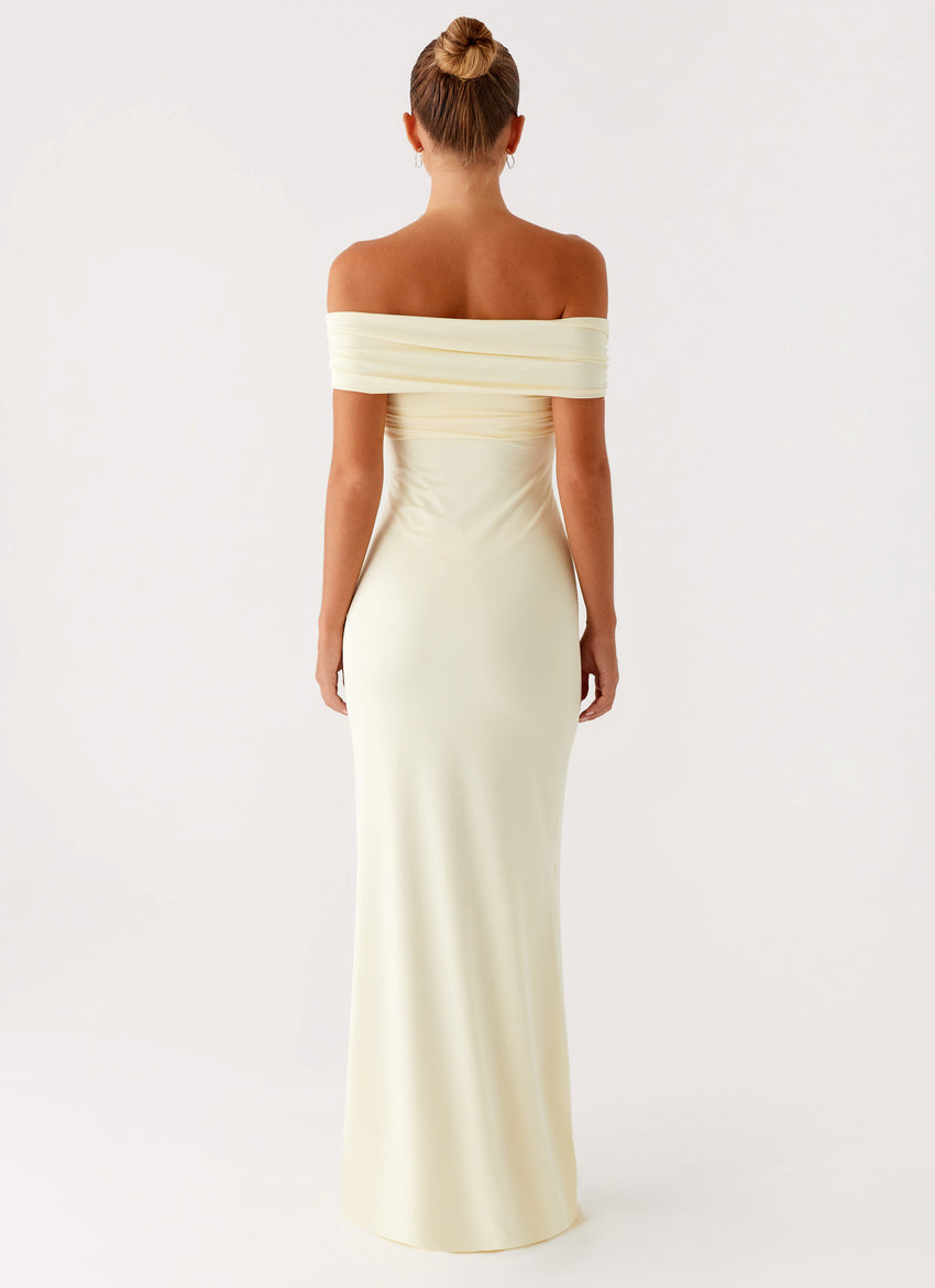 Countless Maxi Dress - Yellow