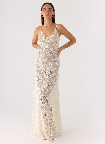 Annalee Maxi Dress White
