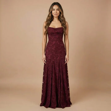 Floral Lace Maxi Dress