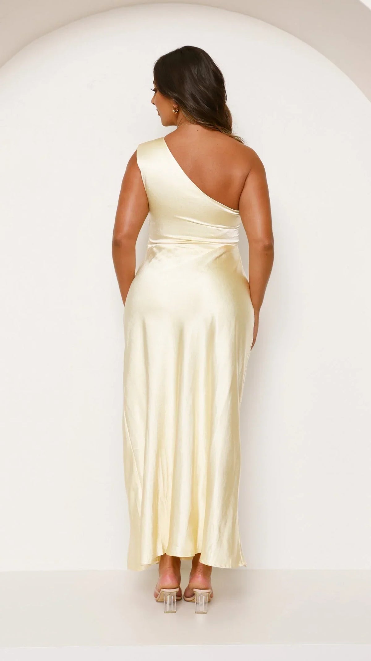 Isadora Satin Maxi Dress