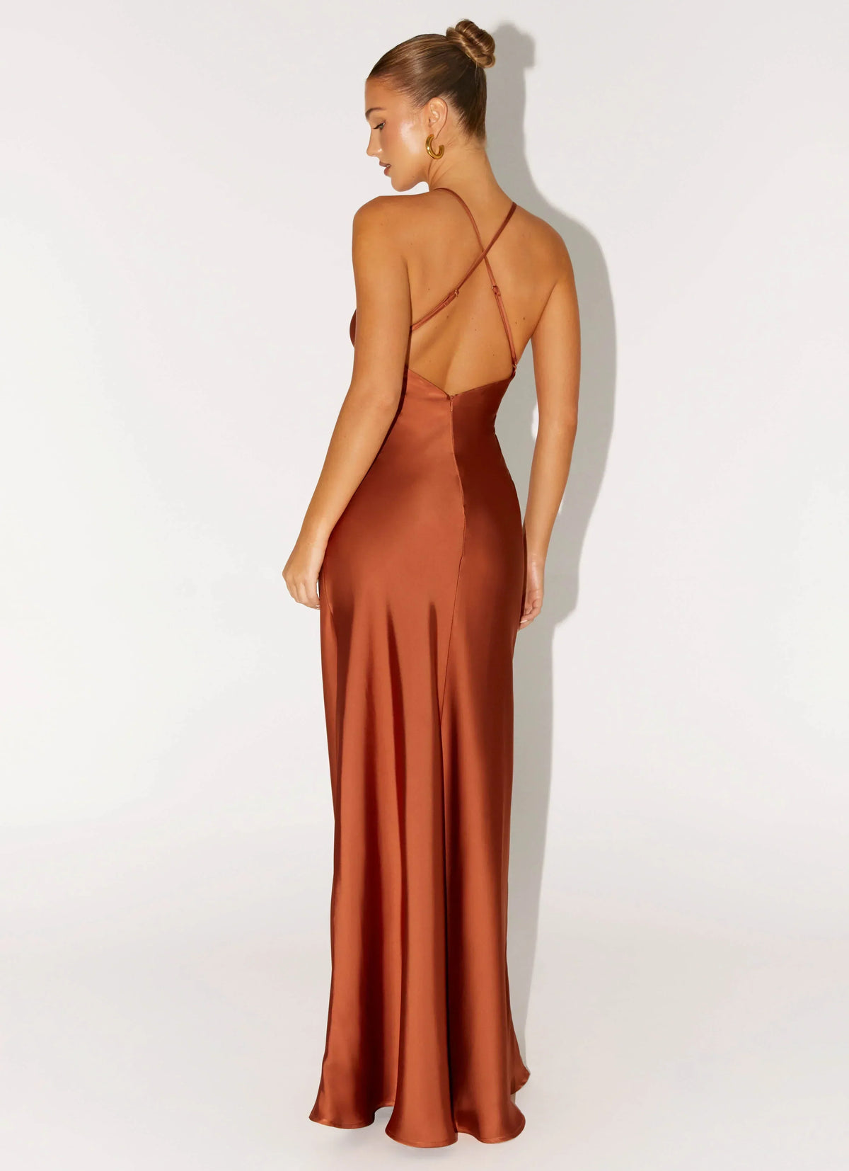 Sundowner Maxi Dress - Rust