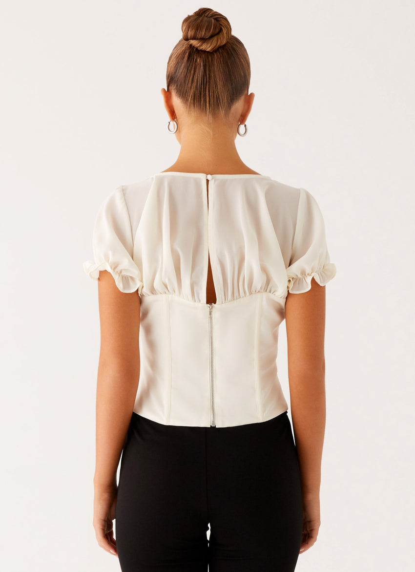 Avalee Top - Ivory