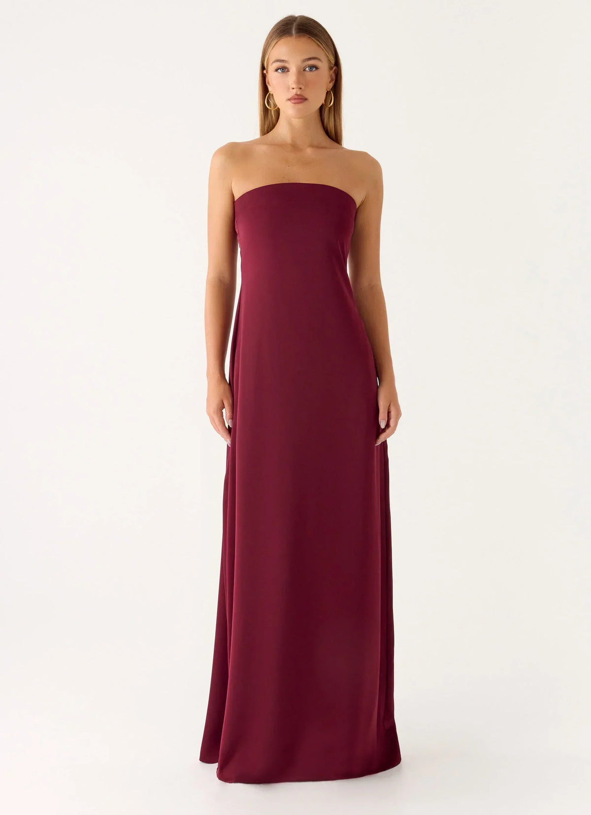 Jiana Maxi Dress - Merlot