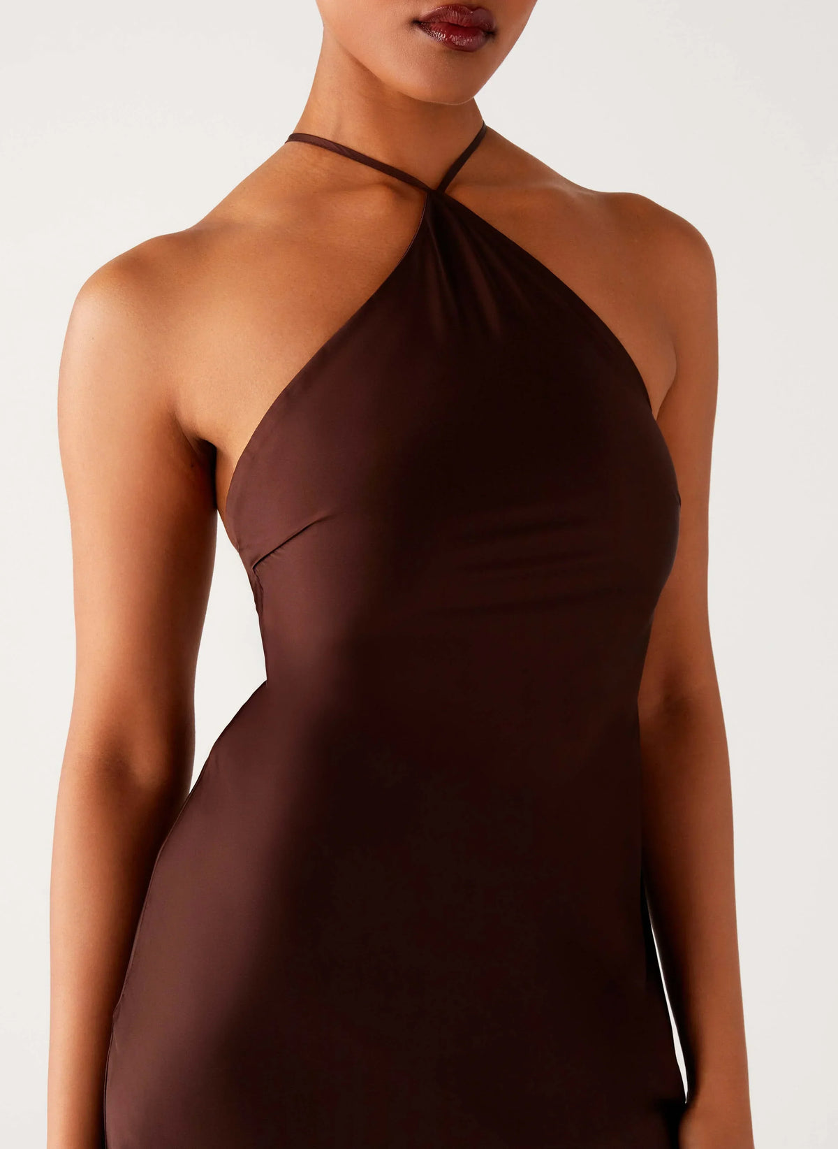 Tulama Maxi Dress - Chocolate