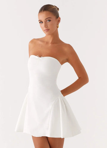 Lucille Mini Dress - White