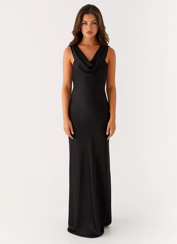 Arya Maxi Dress - Black