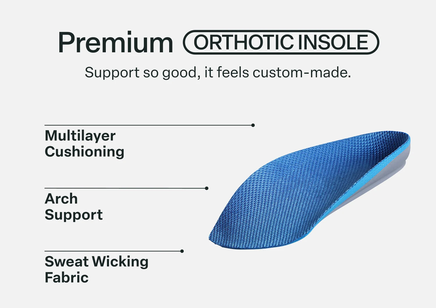 Women's 3/4 Insoles