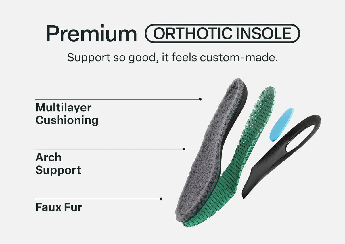 Women's Slipper Insoles - Gray