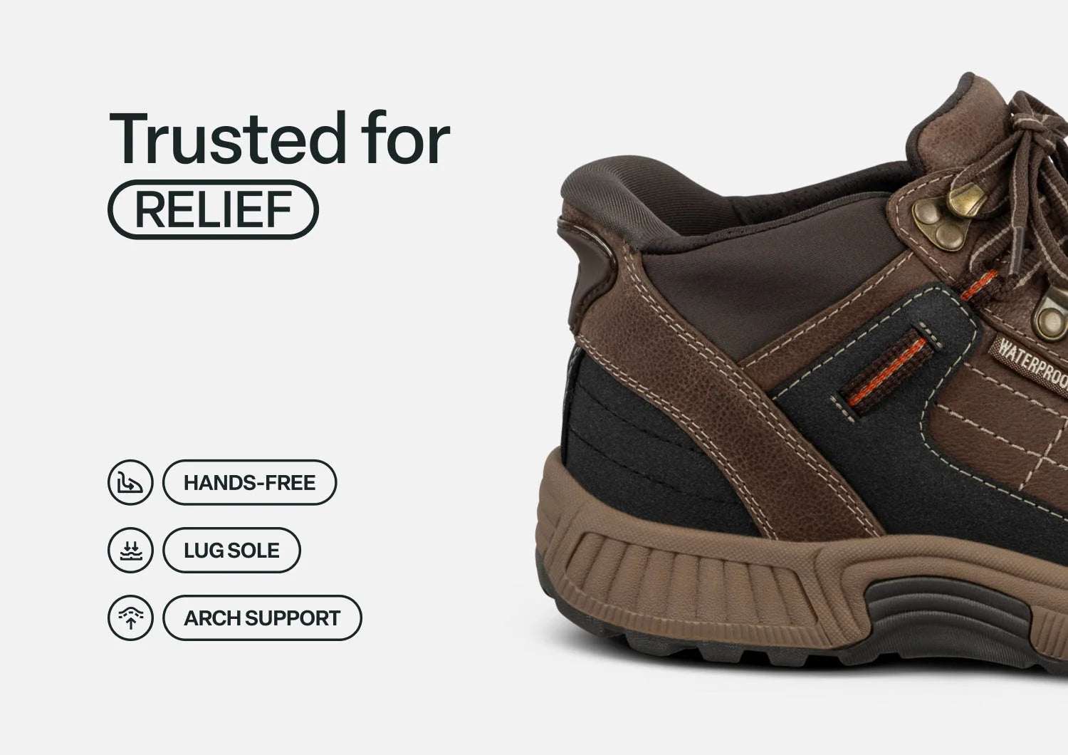 Carmel Hands-Free Waterproof - Brown