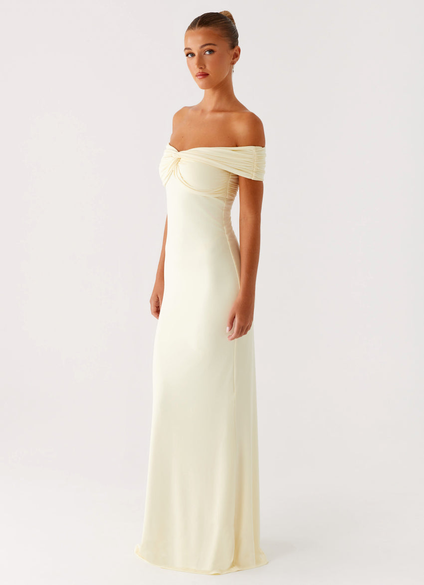 Countless Maxi Dress - Yellow
