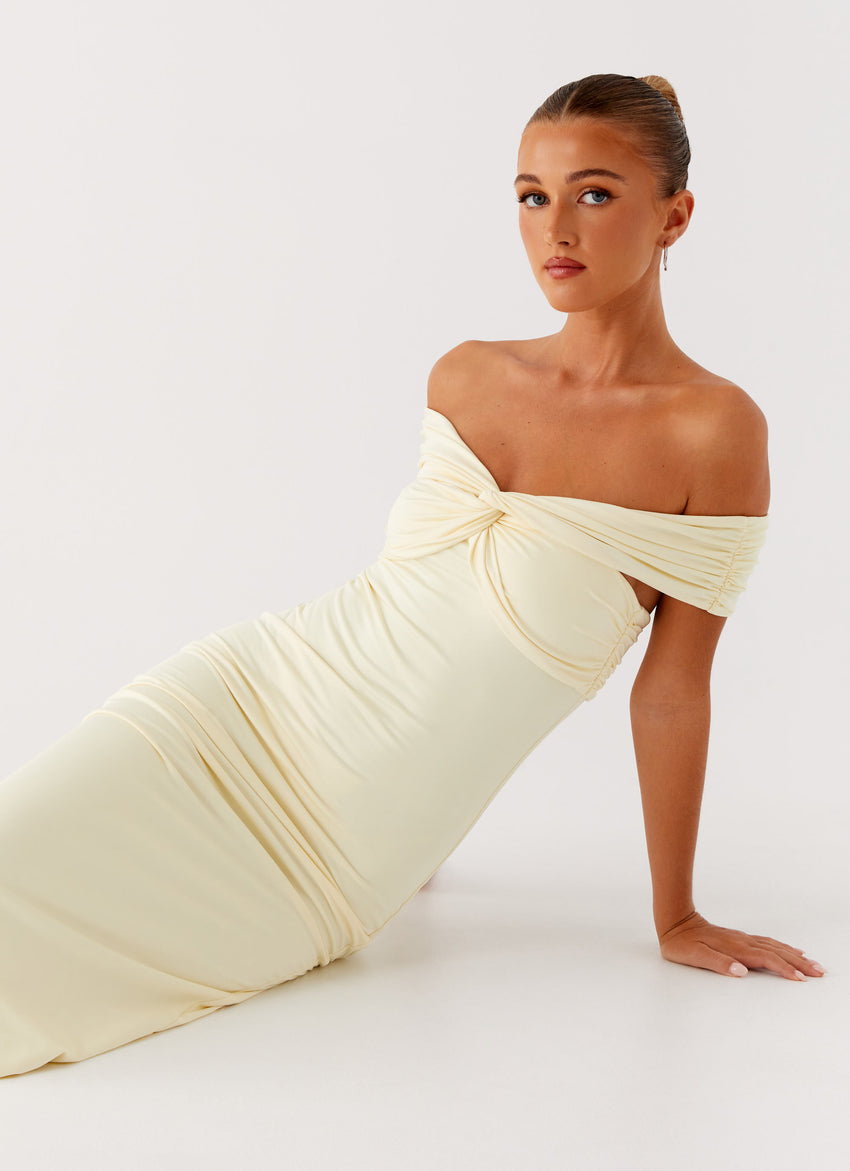 Countless Maxi Dress - Yellow