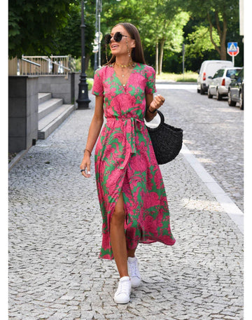 Sonata Wrap Midi Dress